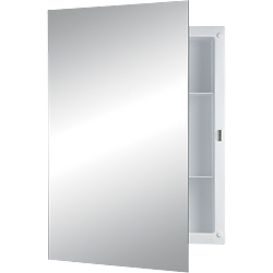 NUTONE 781029 Recessed Mount Cabinet, Frameless Mirror